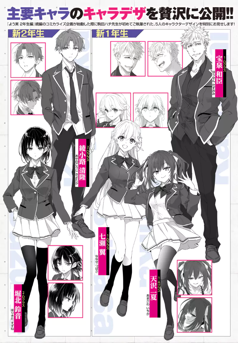 Ilustrasi Manga Classroom of the Elite